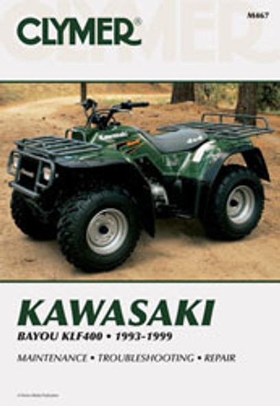 Clymer Repair Manual Kaw Klf400 Bayou Cm467