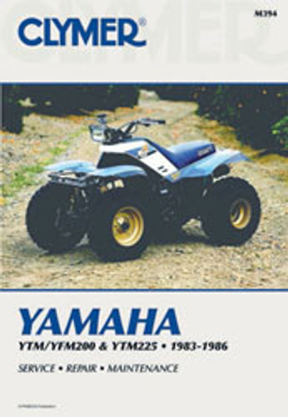 Clymer Repair Manual Yam Ytm/Yfm200 Cm394