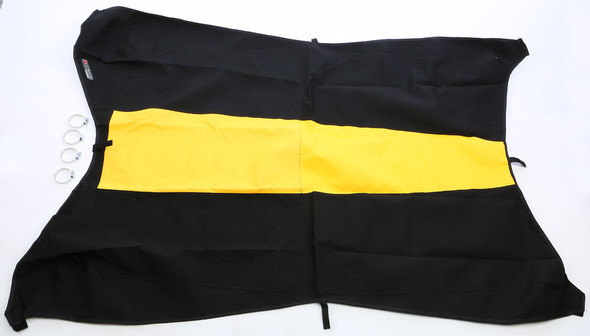 Speed Bimini Top Black/Yellow 875-410-87