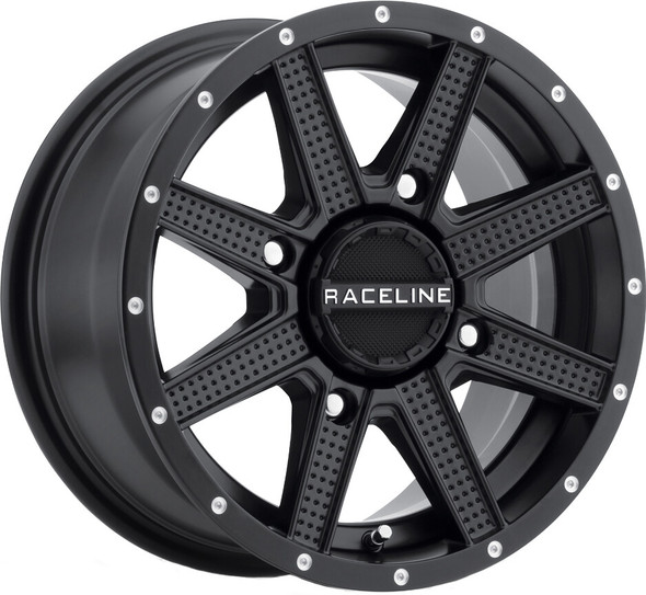 Raceline Hostage Wheel 12X7 4/156 4+3 (+5Mm) Black A92B-27056+10