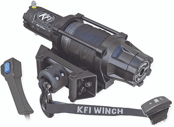 Kfi 5000 Wide Assault Series Winch As-50W