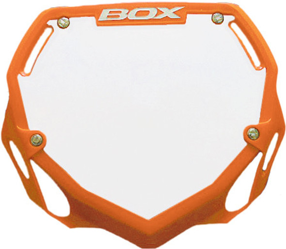 Box Phase 1 Pro Number Plate (Flo. Orange) Bx-Np13000Lg-Or