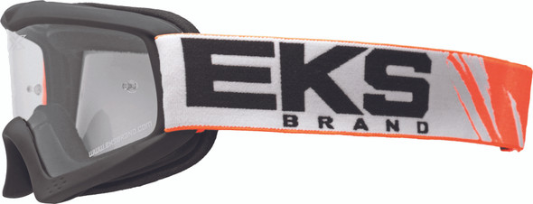 EKS Brand Gox Xgrom Youth Goggle (Black/Flo. Orange) 067-30185