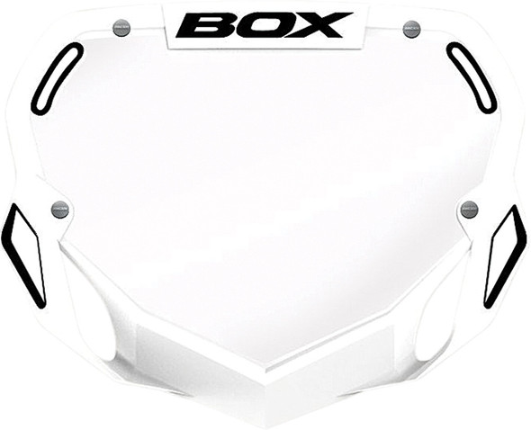 Box Phase 1 Mini Number Plate White Bx-Np13000Sm-Wh