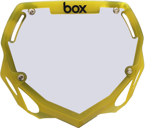 Box Pro Plate Trans Yellow Bx-Np2-Tralg-Yl