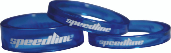 Speedline Ploy Carbonite Headset Spacer Clear Blue Sl-118-Pcb