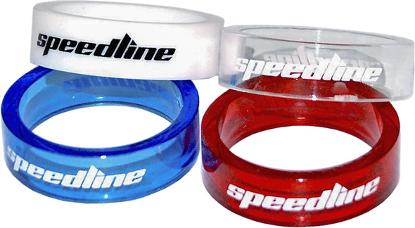 Speedline Ploy Carbonite Headset Spacer Clear Blue Sl-118-Pcl