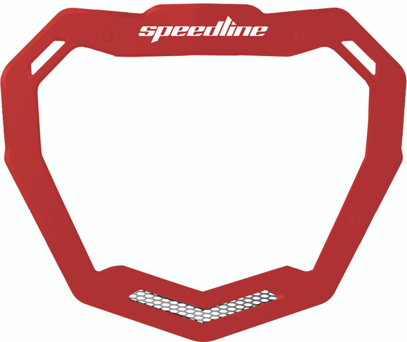 Speedline Pro Plate Red Sl-Ppl-Red