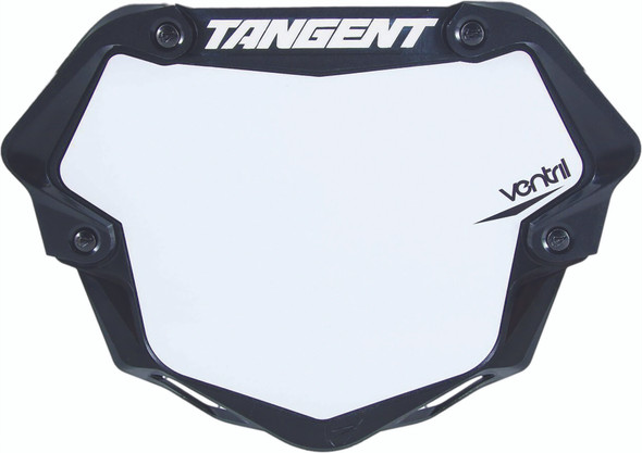 Tangent 6" 3D Ventril Plate Black 03-1201