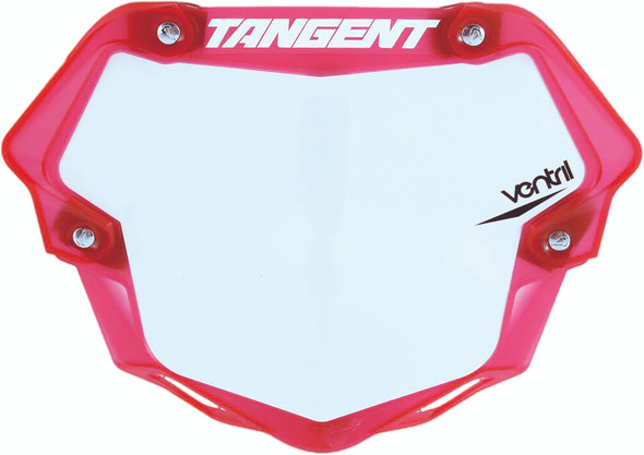 Tangent 6" 3D Ventril Plate Trans Red 110364