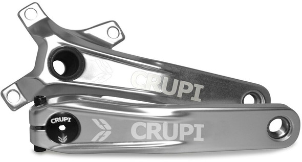 Crupi Pro 2-Piece Alloy Crank Set Silver 180Mm 20480