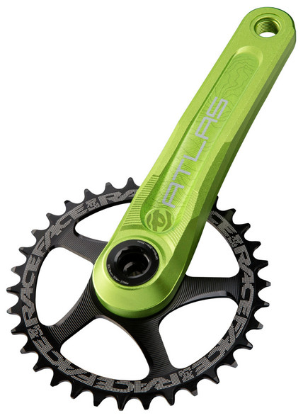 Race Face Atlas Cinch Cranks 170Mm Green Ck16Aa170Grn