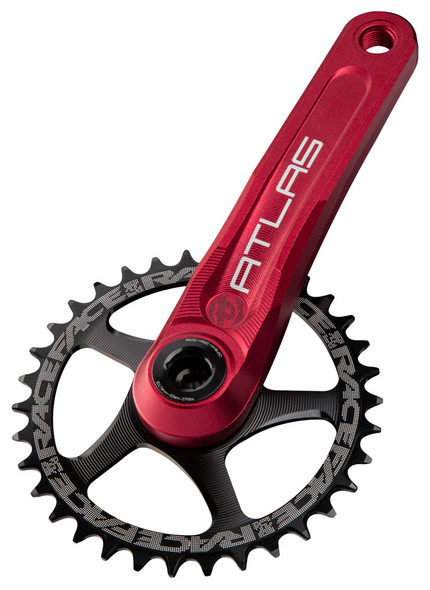 Race Face Atlas Cinch Cranks 170Mm Red Ck16A83A170Red