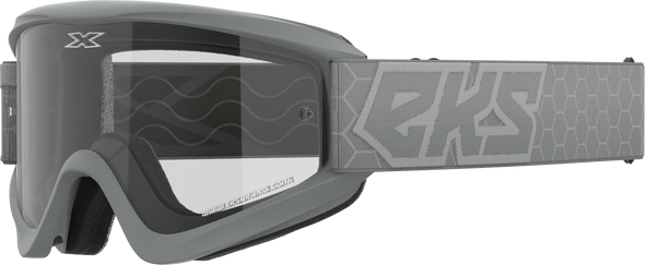 EKS Brand Flat Out Clear Goggle Grey Clear 067-60440