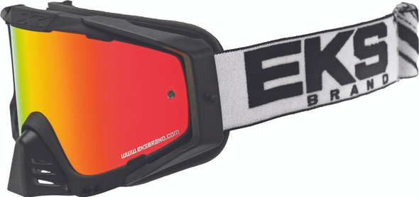 EKS Brand Outrigger Goggle Black/White 067-50140