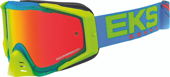 EKS Brand Outrigger Goggle Cyan/Flo Yellow/Flo Orange 067-50105
