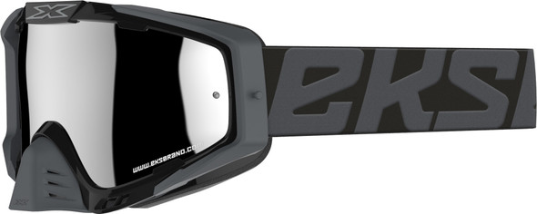 EKS Brand Outrigger Goggle Stealth Black W/Silver Mirror 067-60000