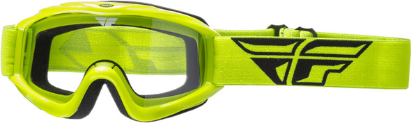 Fly Racing 2018 Focus Goggle Hi-Vis W/Clear Lens 37-4008