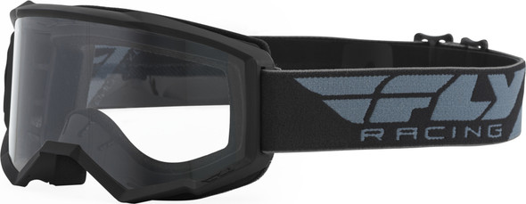 Fly Racing Focus Goggle Black W/Clear Lens Fla-001