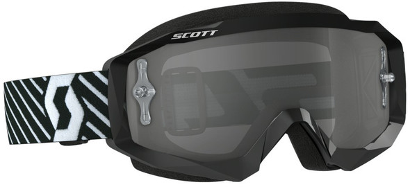 Scott Hustle Goggle Black/White W/Light Sensitive Grey Lens 262592-1007327