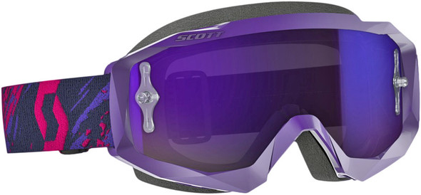 Scott Hustle Goggle X Purple/Pink W/Purple Chrome Works 268183-2880281
