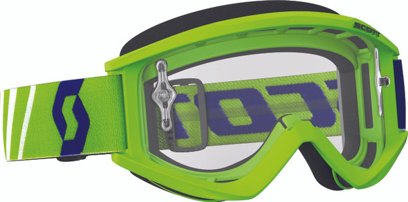 Scott Recoil Xi Goggle Green W/Clear Lens 246485-0006113