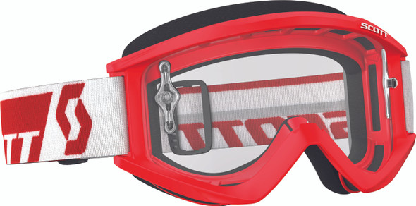 Scott Recoil Xi Goggle Red W/Clear Lens 246485-0004113