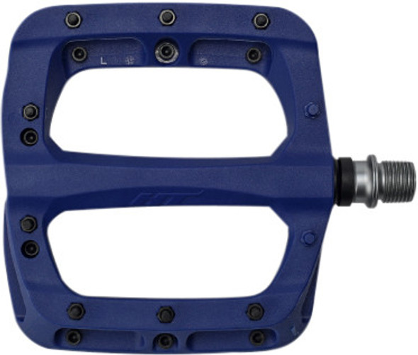 Ht Components Pa03A Composite Pedal Blue 107X105X18Mm 101001Pa03A010101