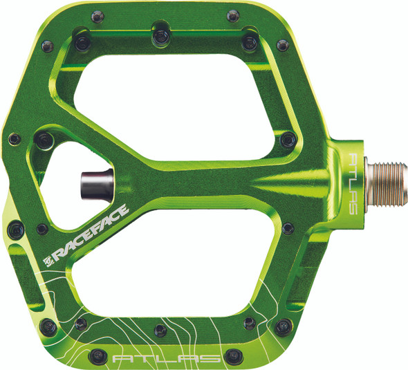 Race Face Atlas Pedal Green Pd13Atlasgrn