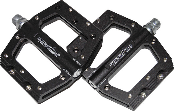 Speedline Alloy Sealed Platform Pedals Black Sl-Plt-Blk