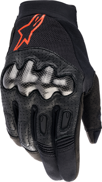 Alpinestars Megawatt Gloves Black/Red Fluo 3X 3565023-1030-3Xl