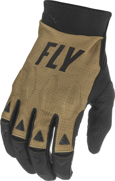 Fly Racing Evolution Dst Gloves Khaki/Black/Red Sz 12 374-11712