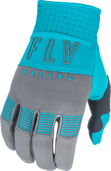 Fly Racing Youth F-16 Gloves Grey/Blue Sz 01 374-81601