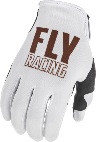 Fly Racing Youth Lite L.E. Gloves White/Copper Sz 04 374-71904