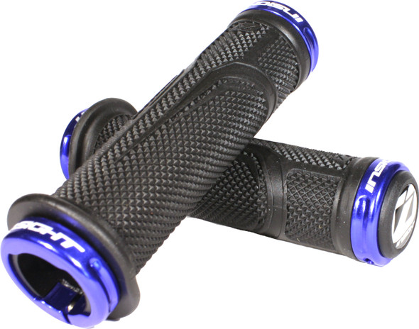 Insight Cogs Lock-On Grips 115Mm Black/Blue Ingplo115Bkbl