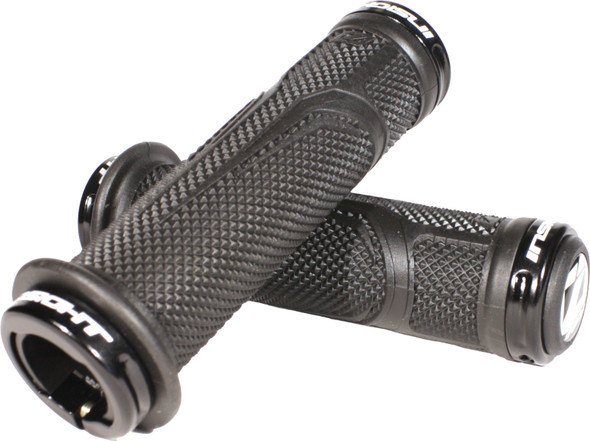 Insight Cogs Lock-On Grips 145Mm Black/Black Ingplo145Bkbk