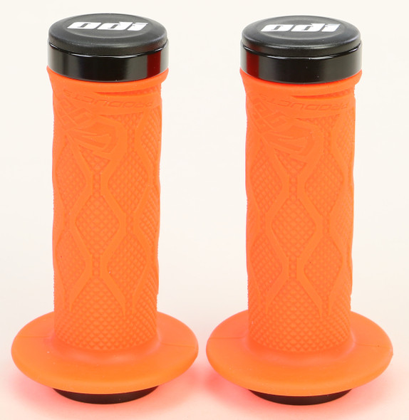 Tangent Mini Lock-On Grips Orange Orange 100Mm 16-2201Org