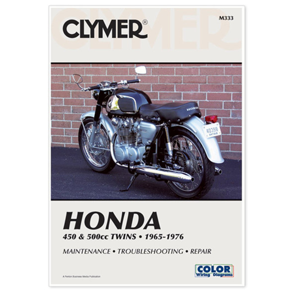 Clymer Manuals Clymer Manual Honda 450 & 500Cc Twins 65-76 Cm333
