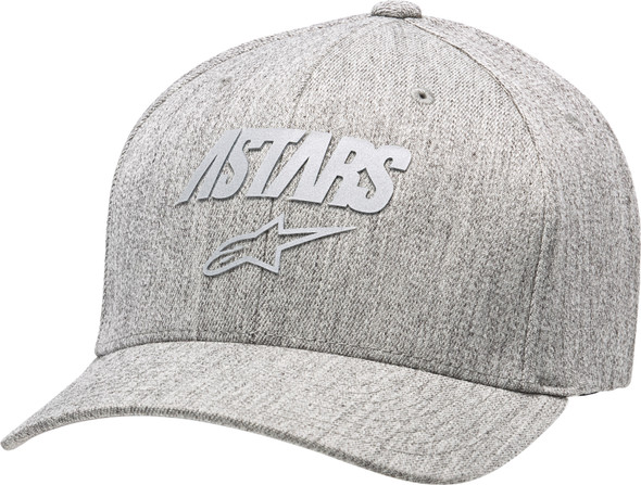 Alpinestars Angle Reflect Hat Grey Heather Sm/Md Curved Bill 1139-81525-1026-S/M