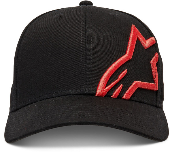 Alpinestars Corp Snap 2 Hat Black/Warm Red 1211-81009-1523-Tu