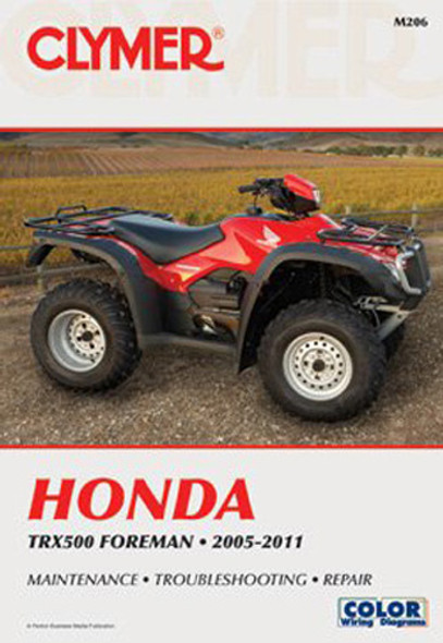 Clymer Manuals Clymer Service Manual Honda Trx500 Cm206