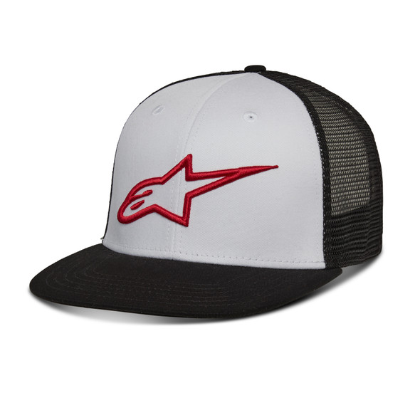 Alpinestars Corp Trucker Hat White/Black O/S 1025-81003-2010-Os