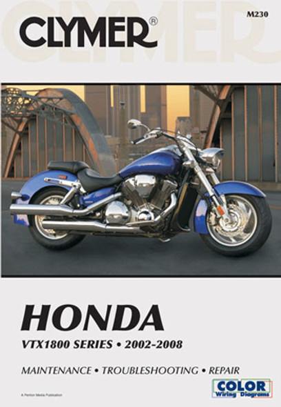 Clymer Manuals Clymer Manual Honda Vtx1800 Series 2002-2008 Cm230