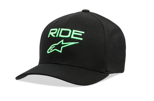 Alpinestars Ride 2.0 Hat Black/Green Sm/Md 1019-81114-1060-S/M