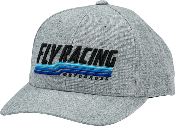 Fly Racing Fly Nostalgia Hat Grey Heather 351-0125