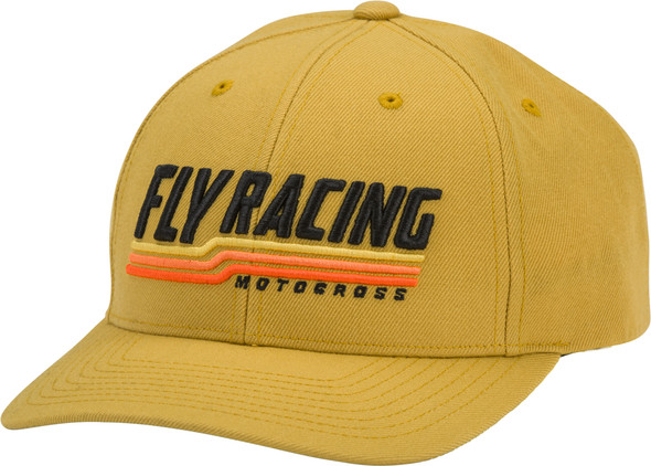 Fly Racing Fly Nostalgia Hat Mustard 351-0127