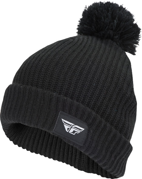 Fly Racing Fly Pom Beanie Black Black 351-0820