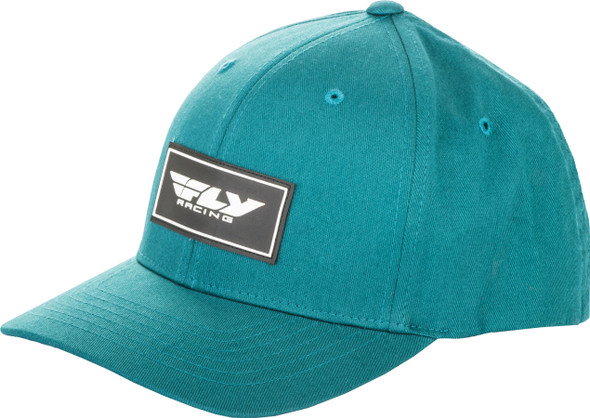 Fly Racing Stock Hat Deep Teal 351-0911