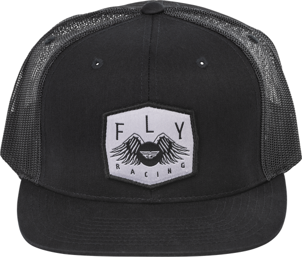Fly Racing Youth Fly Freedom Trucker Hat Black 351-0064Y