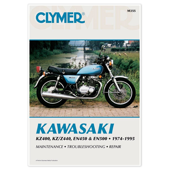 Clymer Manuals Clymer Manual Kawasaki Kz400/Z440 En450/500 74-95 Cm355